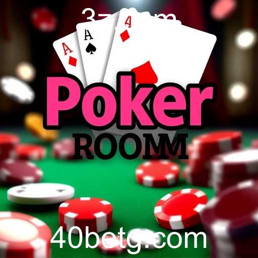 Experiência Imersiva com Poker Rooms no 40bet